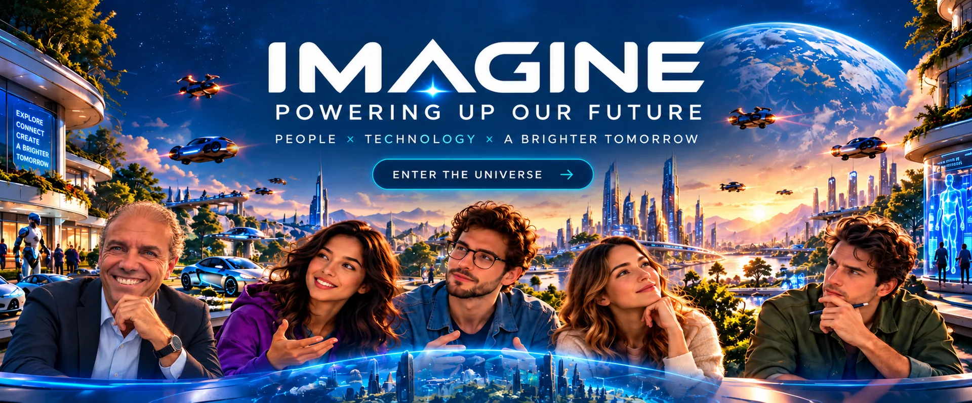 IMAGINE: a cinematic vision of a connected future